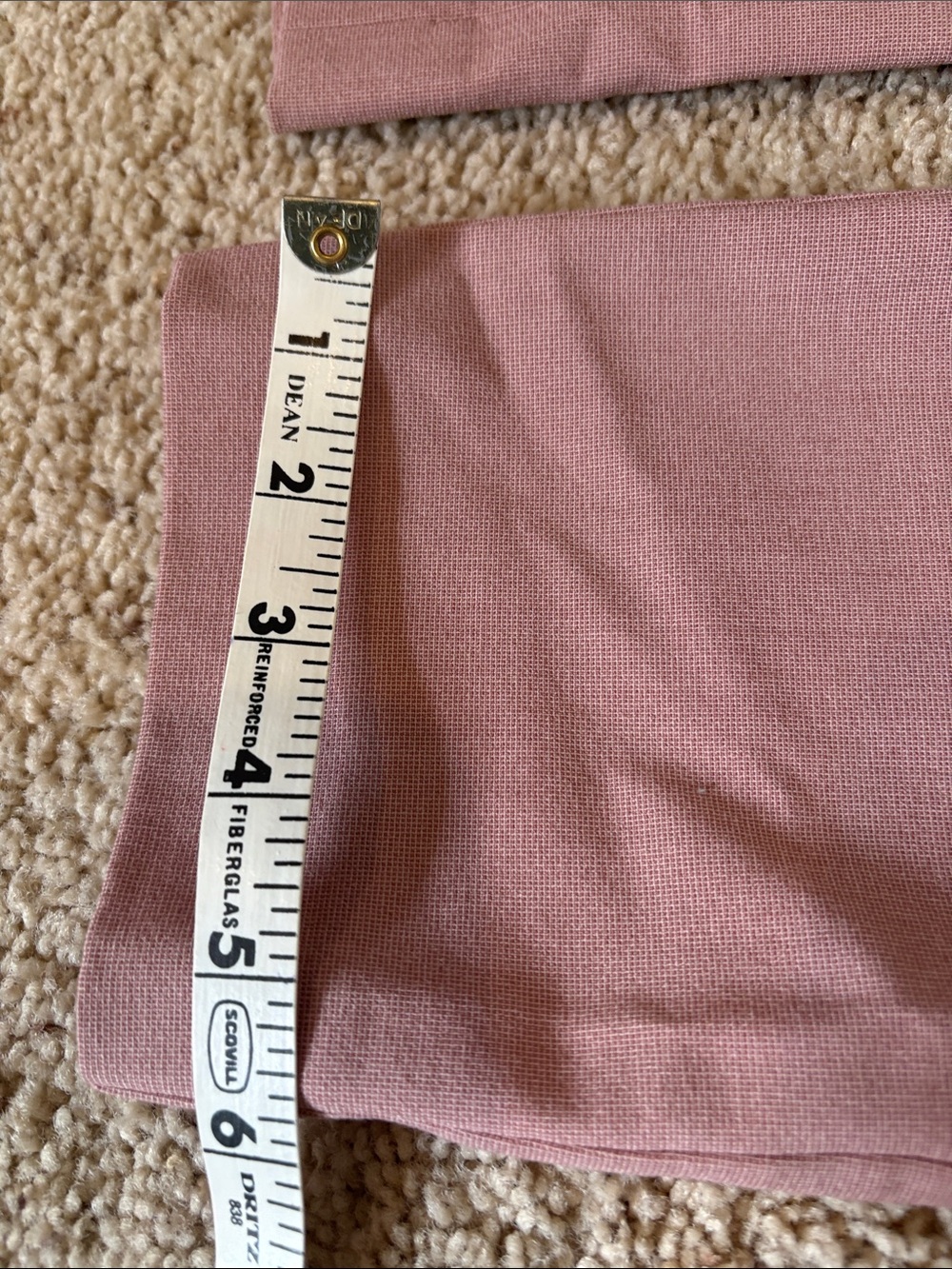 Ann Taylor Petite Dusty Rose Tailored Pants - Picture 7 of 7
